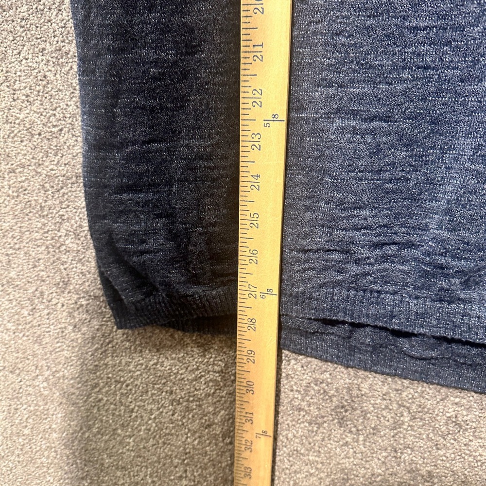 J. Crew Navy Blue V-Neck Sweater - Picture 5 of 11